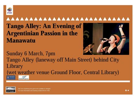 Tango Alley Event Poster - Resource cover image