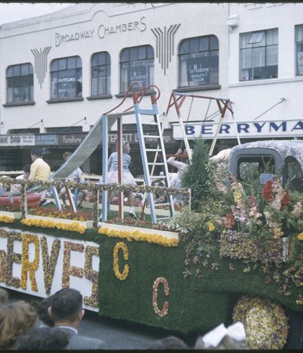 PNCC Float in 1958 Floral Festival