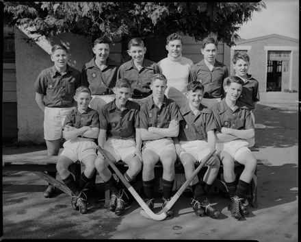 Hockey Team, Palmerston North Technical High School