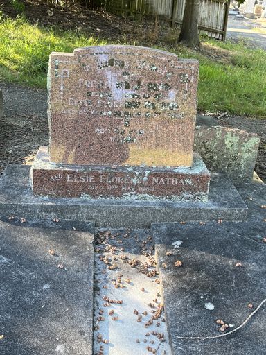 Headstone - Frederick Joseph Nathan - Resource cover image