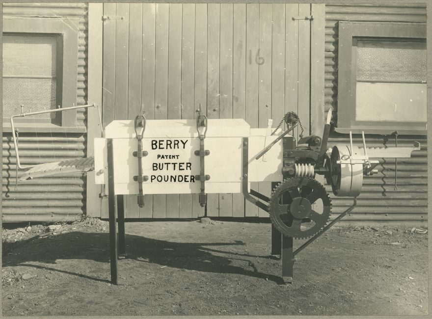 Berry Patent Butter Pounder