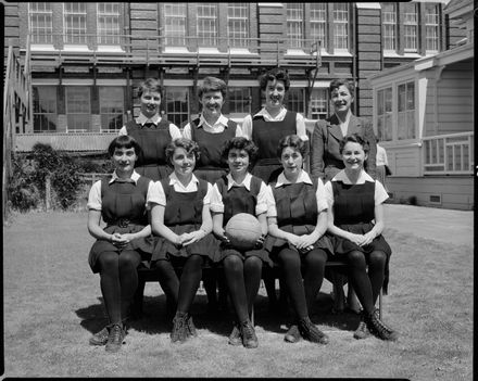 Netball Team, Palmerston North Teachers' College