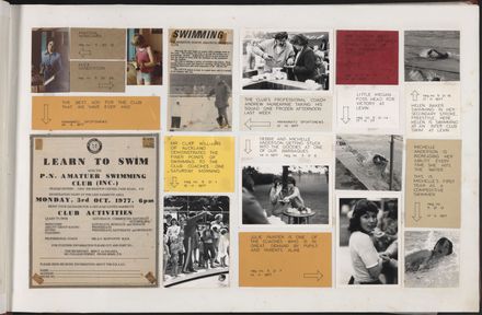 PN Amateur Swimming Club archive book