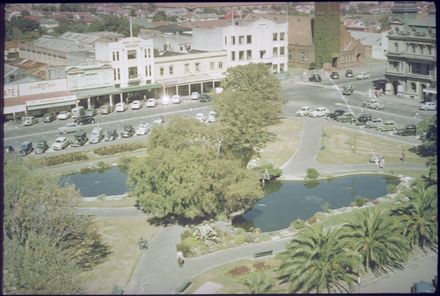 View of The Square from Hopwood Clock Tower - Church Street West