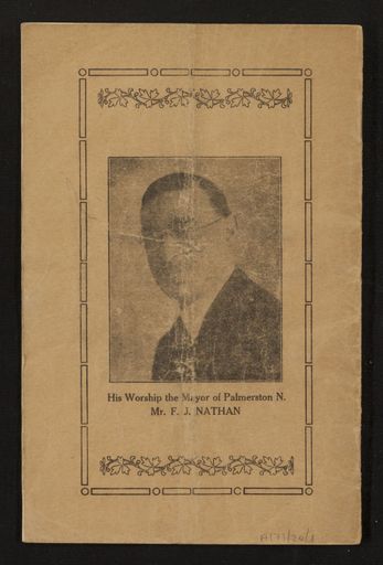 Palmerston North 1927 Jubilee Souvenir Programme 13