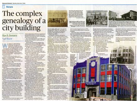 Back Issues:  The complex genealogy of a city building