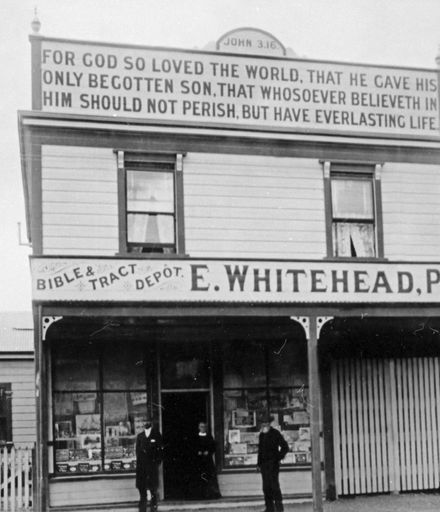 E Whitehead, Printer, 484 Main Street