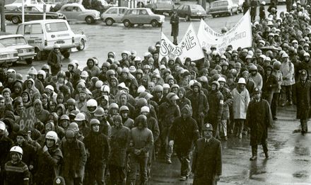 Anti-Apartheid and anti-Tour protest