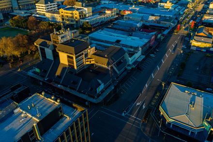 Aerial View of Cuba Street