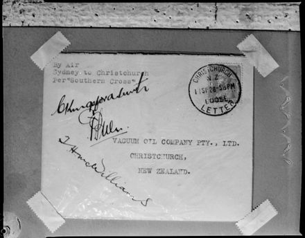 "By Air for the First Time" Early example of an Airmail Letter - Resource cover image