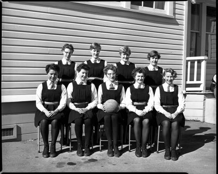 Netball Team, Palmerston North Teachers' College