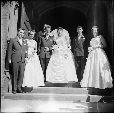 "Saturday's Bride" Miss Kay Gilmour and Mr. Edward Phillip. - Resource cover image