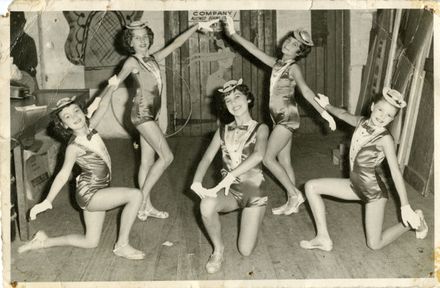 Group of five dancers