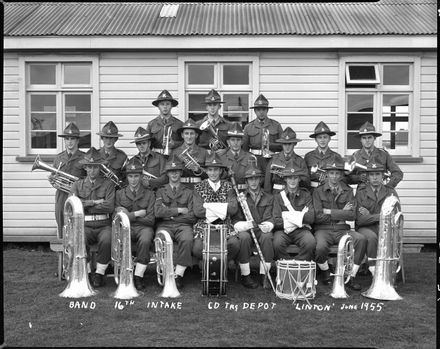 Army Band, 16th Intake, Central District Training Depot, Linton