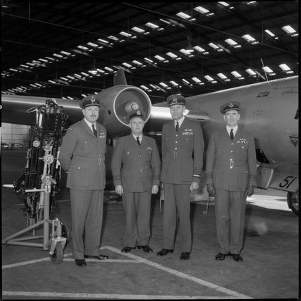 High-Ranking Airmen at Ohakea