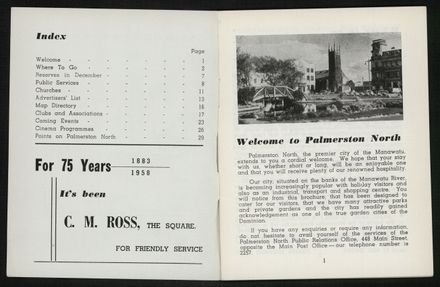 Palmerston North Diary: December 1958 2
