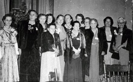 Group of Women at an Unknown Civic Function