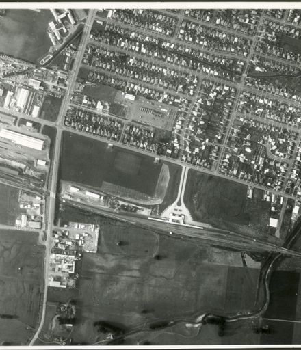 Aerial Photograph of the Railway Station, Tremaine Avenue