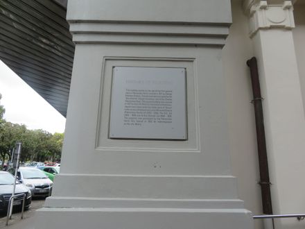Plaque Outlining the History of the CM Ross Building - Resource cover image