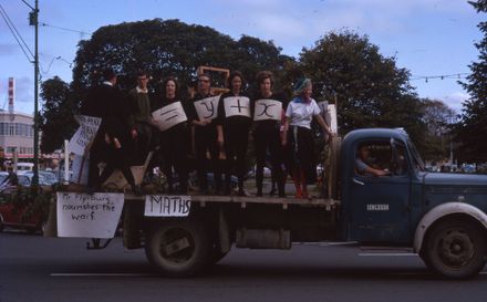 Massey University Student 'Procesh' - Maths float