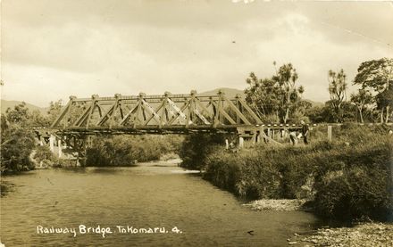 Railway Bridge, Tokomaru