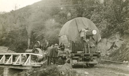 Construction of the Mangahao Electric Power Scheme