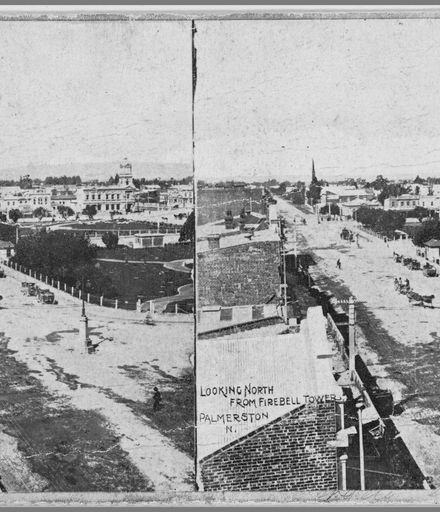 Stereoscopic Image of The Square from the Firebell Tower
