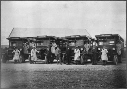 Palmerston North bus fleet and staff