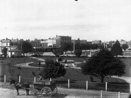 The Square, looking north