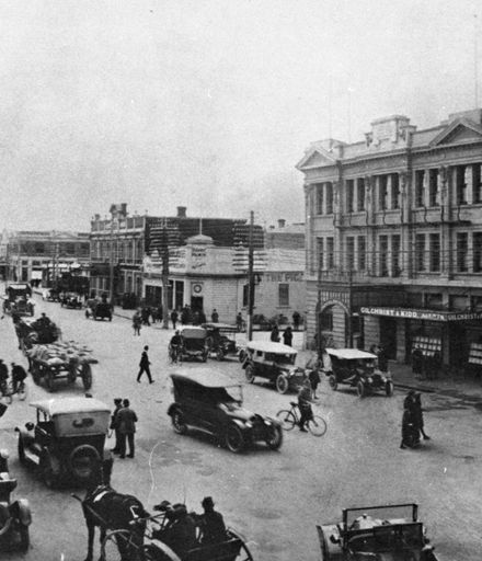Looking up Rangitikei Street from The Square