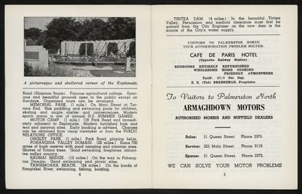 Palmerston North Diary: May 1958 4