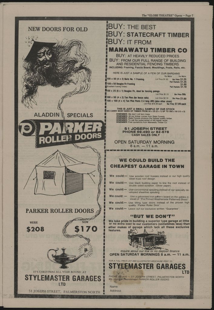 "The Globe Theatre Opens" Commemorative Newspaper 7