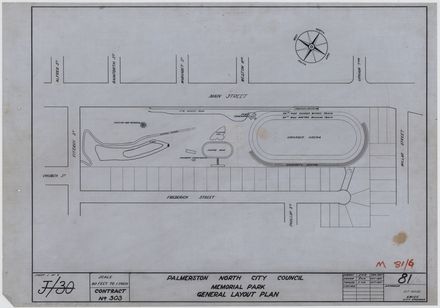 Memorial Park General Layout Plan