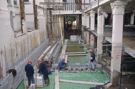 Construction of Palmerston North City Library Entrance Ramp