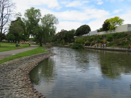 Lake at Memorial Park