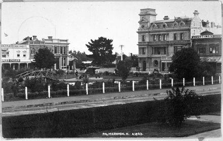 Looking across The Square to Church Street West