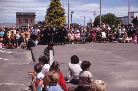 Haka Pōwhiri Performed at the Palmerston North Centenary Events in the Square
