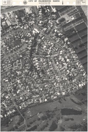 Aerial Map, 1986 - 10-11