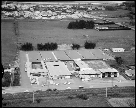 Aerial View of Awapuni Hotel