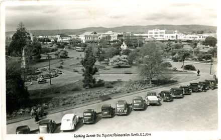 The Square as seen from the C.M. Ross building