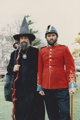 The Wizard of New Zealand and ALF's Imperial Army Officer - The Square - c.1987 - Resource cover image