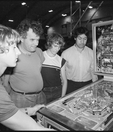 ['Seawitch' Pinball Machine at Telethon 1981]