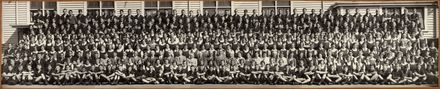Palmerston North Technical School Staff and Day Puplis, 1937