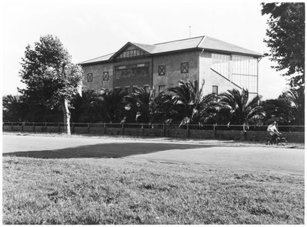 The Grandstand at the Sports Ground in Fitzherbert Avenue