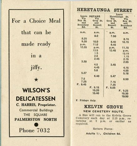 Page 5: Bus, Baths and Library Timetable