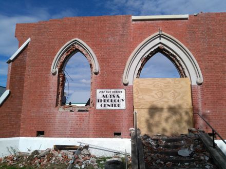 Demolition of Wesley Broadway Church - 12