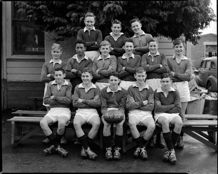 Third XV Rugby Team, Palmerston North Technical High School