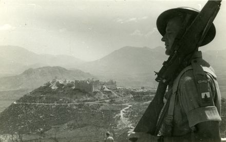 Image of Polish soldier in Italy, sent to the Polish Army League