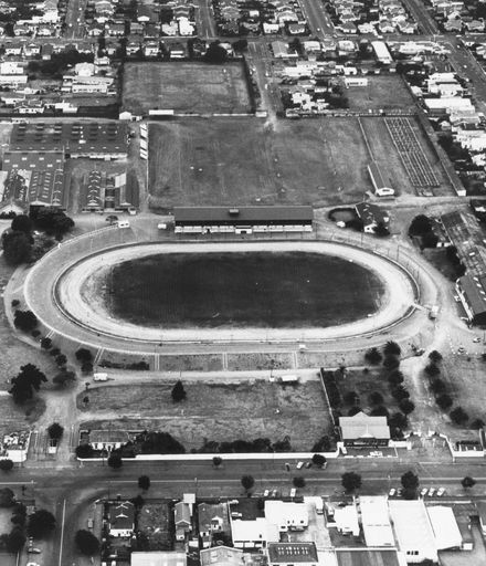 Aerial photograph of Palmerston North Showgrounds