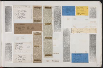 PN Amateur Swimming Club archive book